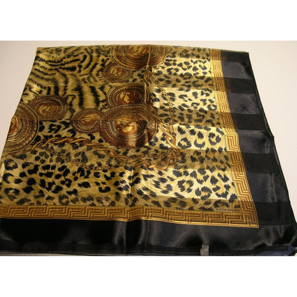 Bijoux Terner Large Square Satin Scarves Set of Three - Picture 3 of 9